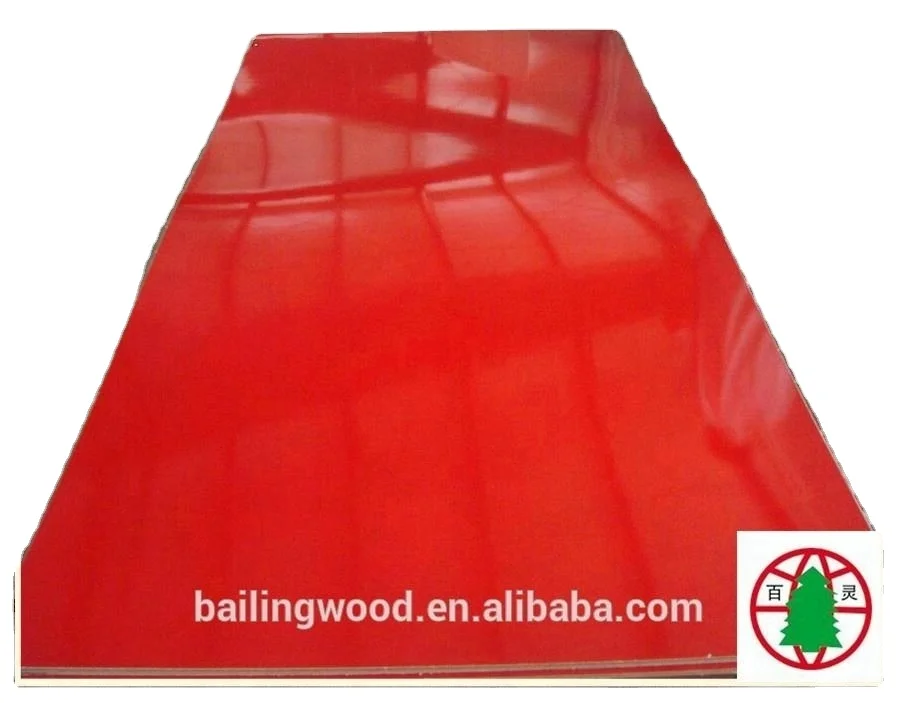 High Gloss UV Melamine MDF/Plywood/Particle Board 19 mm HMR Chipboard For Furniture Factory