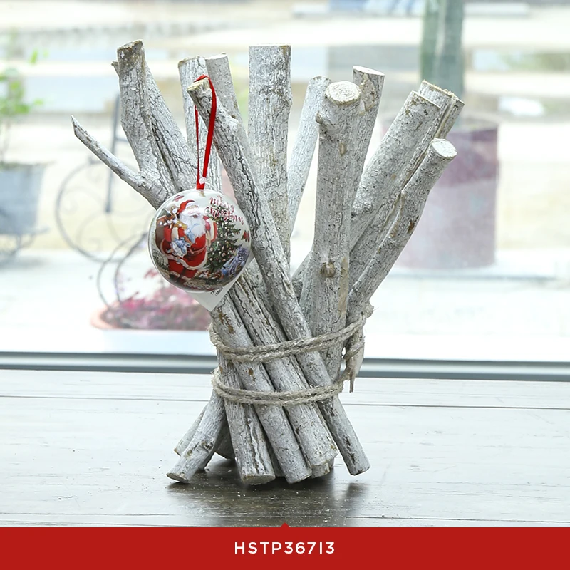 Christmas Tree Decoration Supplies Metal Crafts Cartoon Pattern Light Christmas Ball