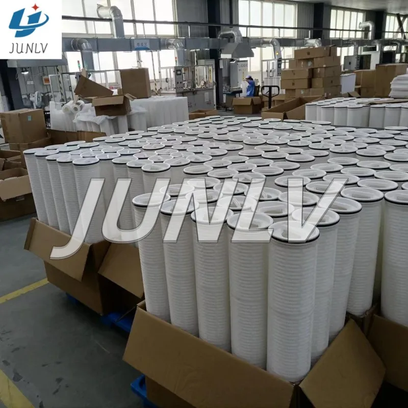JUNLV High Power High Self-cleaning High Flow Water Filter High Quality Pp Folding Large Flow Filter Cartridges