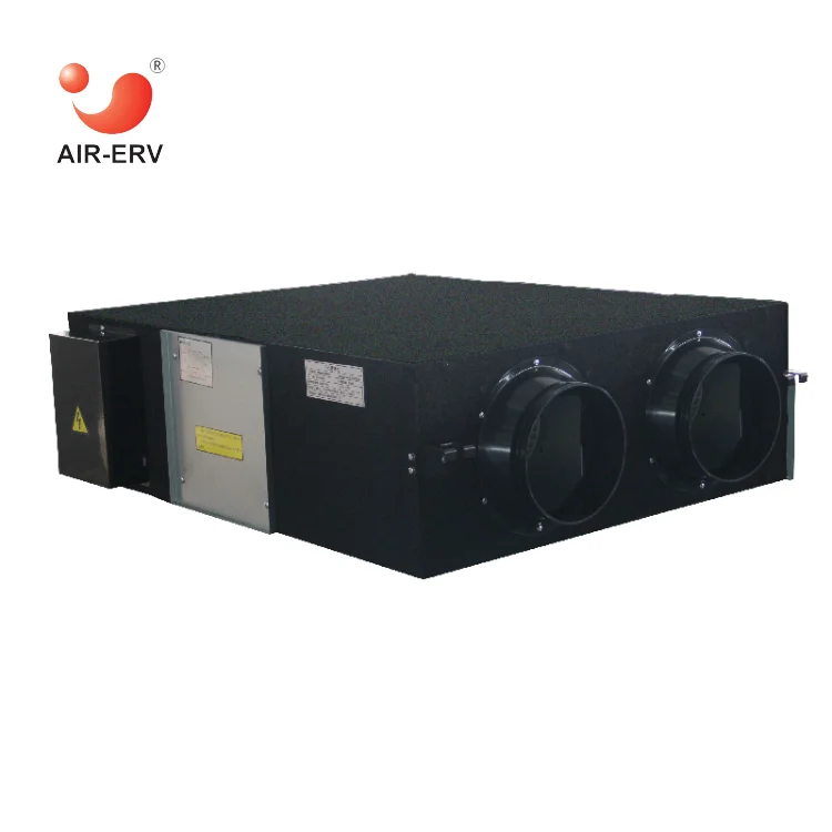 Air Small Hrv Unit Energy Save Ventilation Recuperator Heat Exchanger, In Wall Heat Recovery Ventilation
