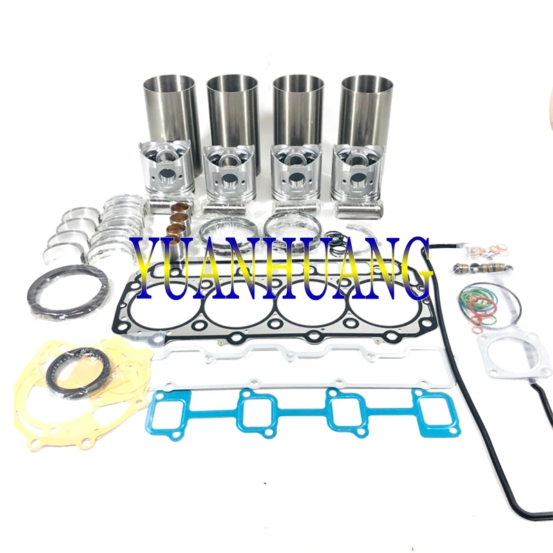 K4D Overhaul rebuild kit full gasket set For MITSUBISHI FIT Diesel Engine  Excavator Loader