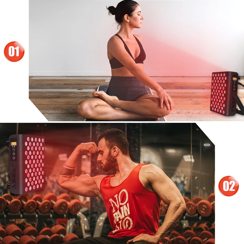 Ideatherapy home use salon machine device 850nm 660nm Red Near Infrared Led Light Therapy for Speed up wound healing