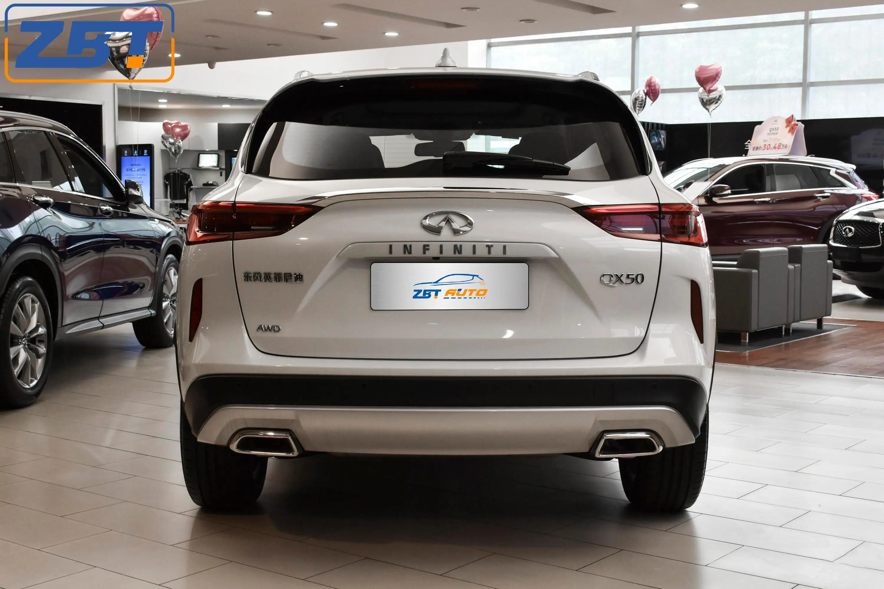Низкая цена использованный Infiniti Qx50 Awd Китайский автомобиль бензиновый автомобили внедорожник