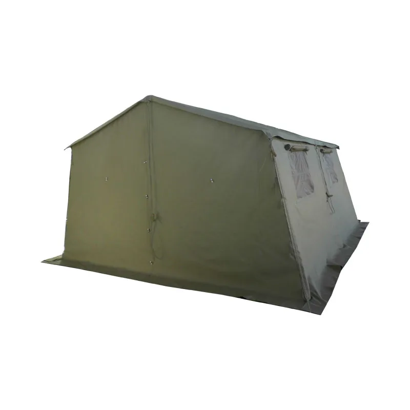 Bad Weather Resistance camping outdoor canvas winter disaster relief tent for emergency
