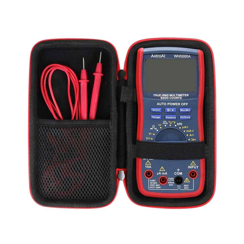 EVA Hard Travel Case EVA Carrying Case EVA Hard Storage Case for AstroAI Digital Multimeter