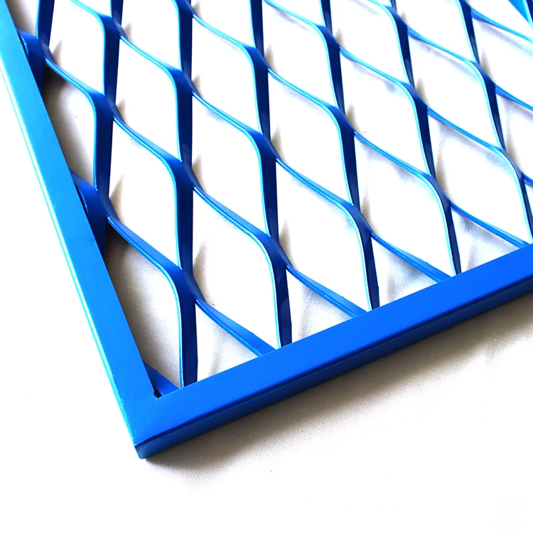 factory bending wire mesh aluminum expanded metal sheet panel for fence