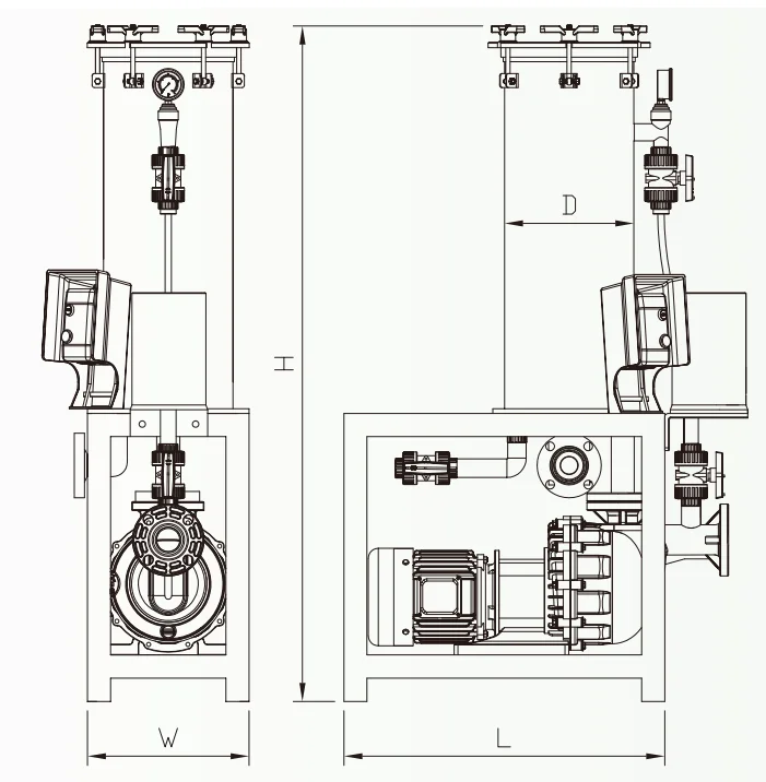 Environmental Titanium filter with PVDF chemical filter housing for zinc/bronze/nickel/copper/silver/gold plating line