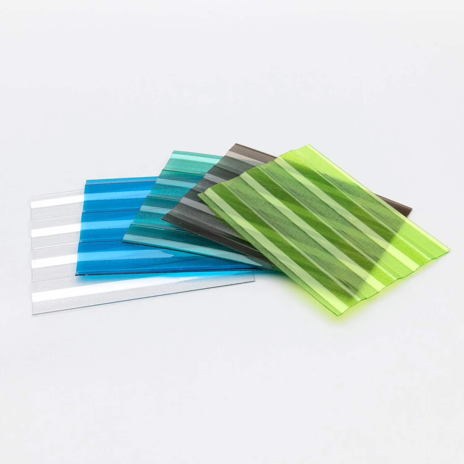 PC corrugated sheet customized color Cast Acrylic/Perspex Sheet for decorate Personal customize laser cutting