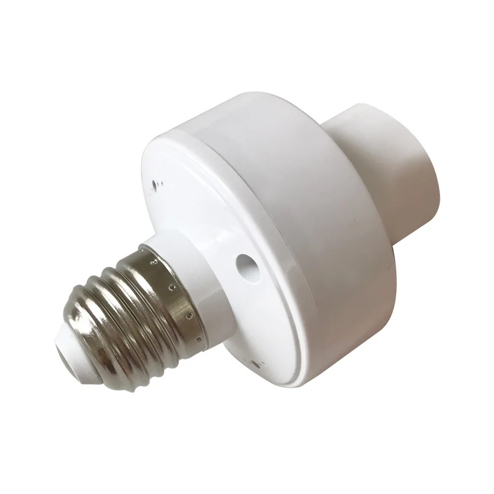 220V Remote Control Switch Wireless RF E27 Screw Light Base ON/Off Timer Switch Socket For LED Lamp Bulb Smart Home