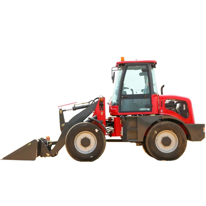 TITAN  1.6ton mini wheel loader with Yunnei euro 5 engine abundant power Powerful enough to install bulldozers