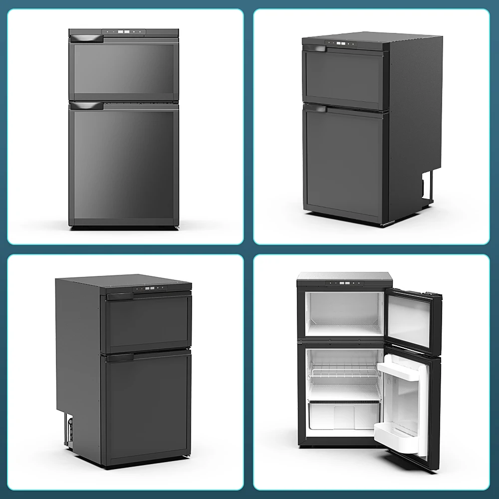 Alpicool DR80 Big Capacity Car Refrigerator 12V Dual Use Cooler Compressor Car Cooler Portable Camping Freezer