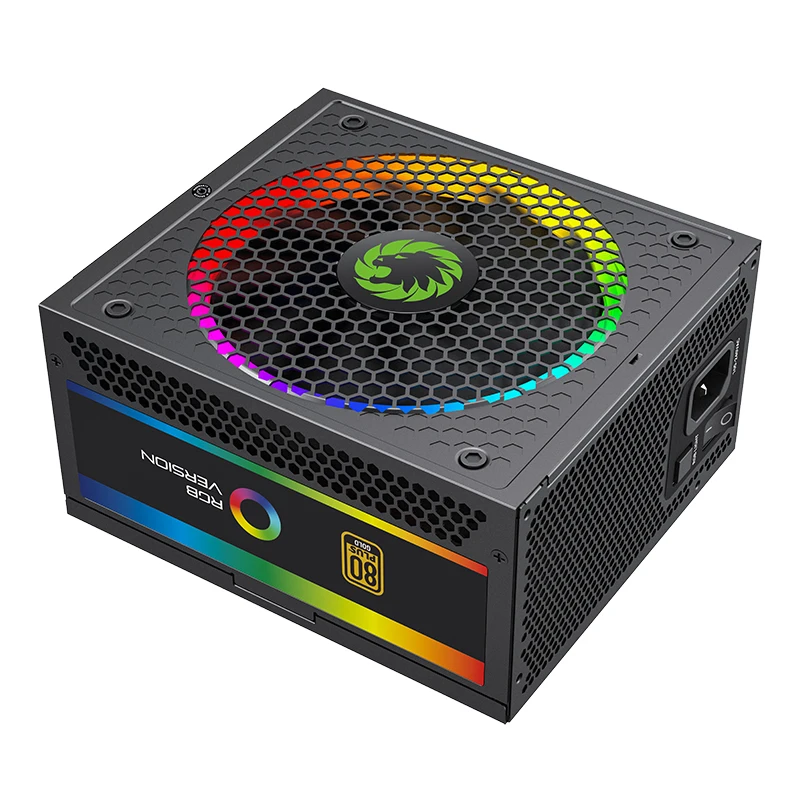 GAMEMAX-RGB 850W PRO источник питания 80 + золото полностью модульный для Rtx GPU карт, Рожденный Для Intel Gen12 ЦП