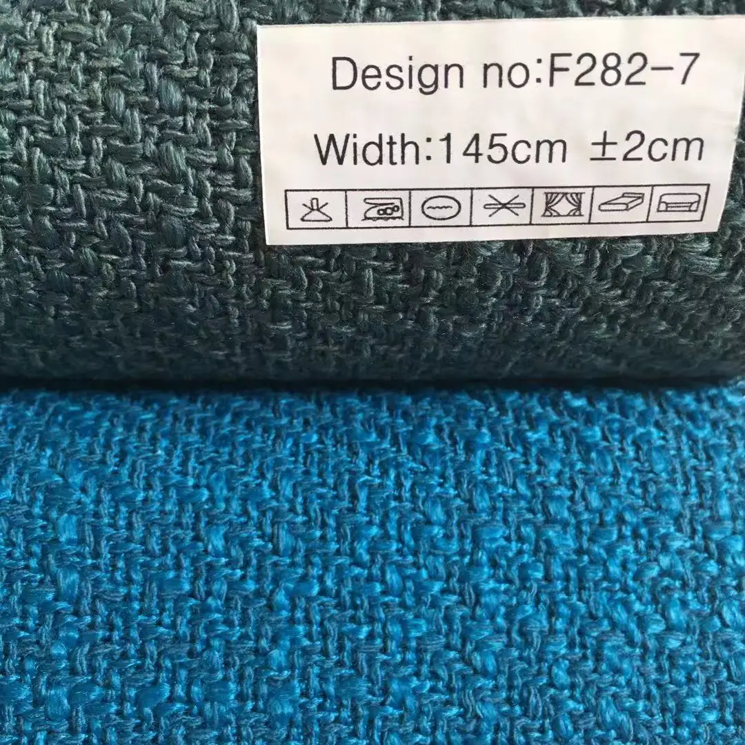 Exported to North America 2022 Top quality Modern Rugged look For sofa cover Furniture Home textile Upholstery Hemp fabric