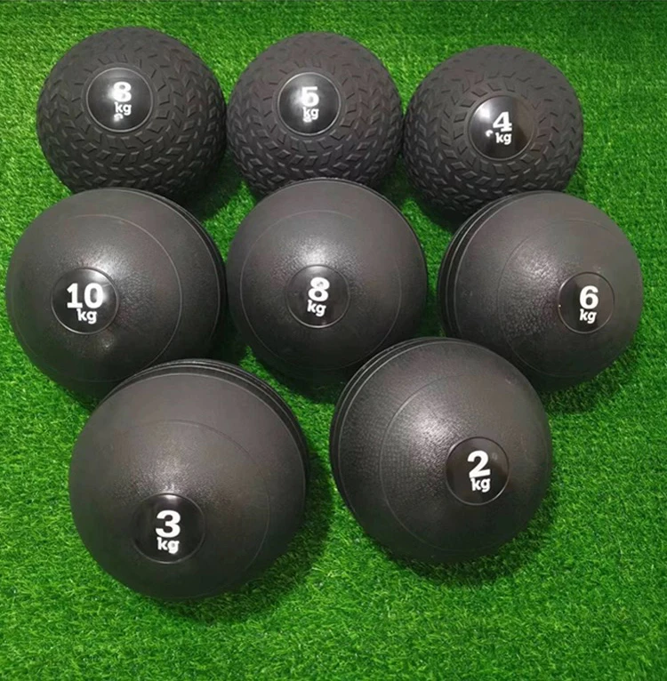 High Quality No-Bounce Slam Medicine Ball Gym Weight Lifting Body Training PVC Sand Filled Slam Ball