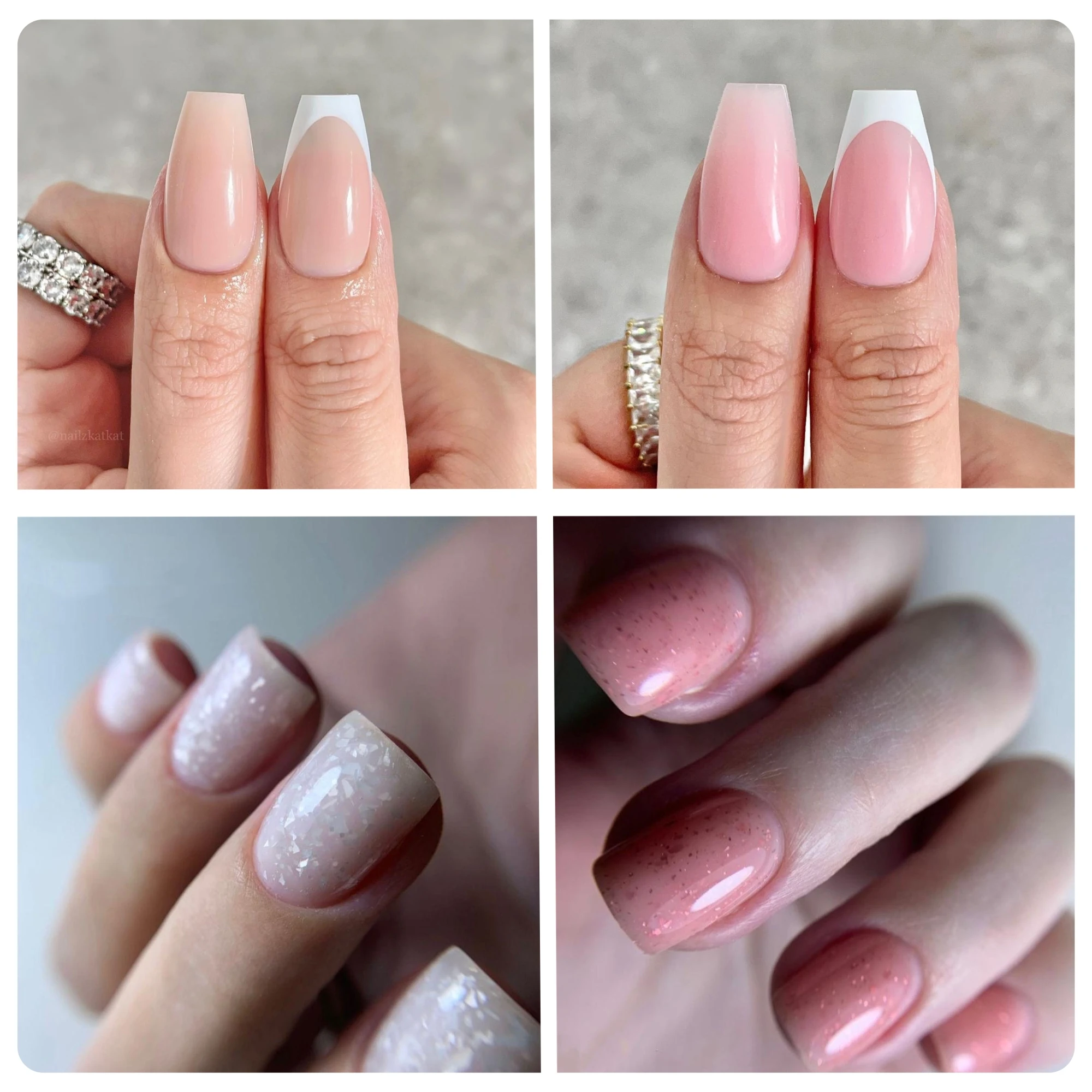 MyBeautyNails Hema Free Rubber Base Gel For Nails Building Extension Strengthen Fiber Rubber Base Gel Rubber Base Pink Gel