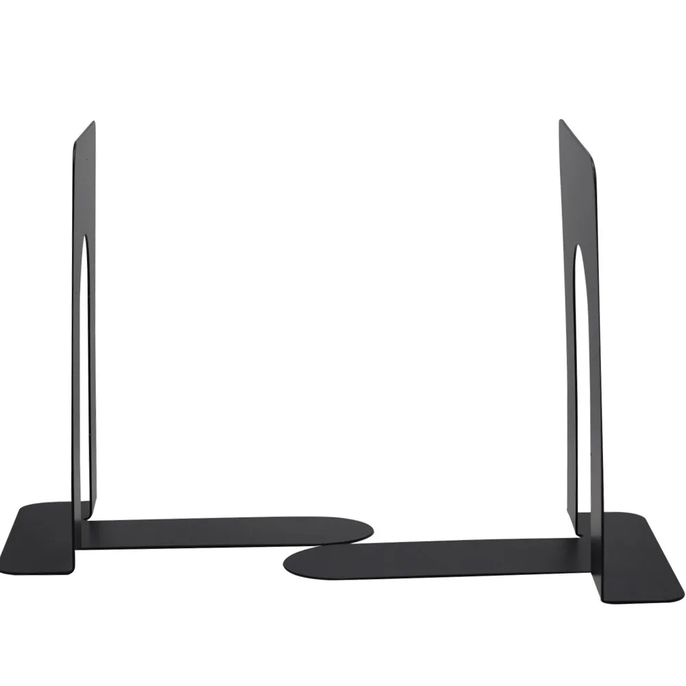 360g Bookcase Bookholder Bookends Metal Learning Stationery Supplies Bookstand