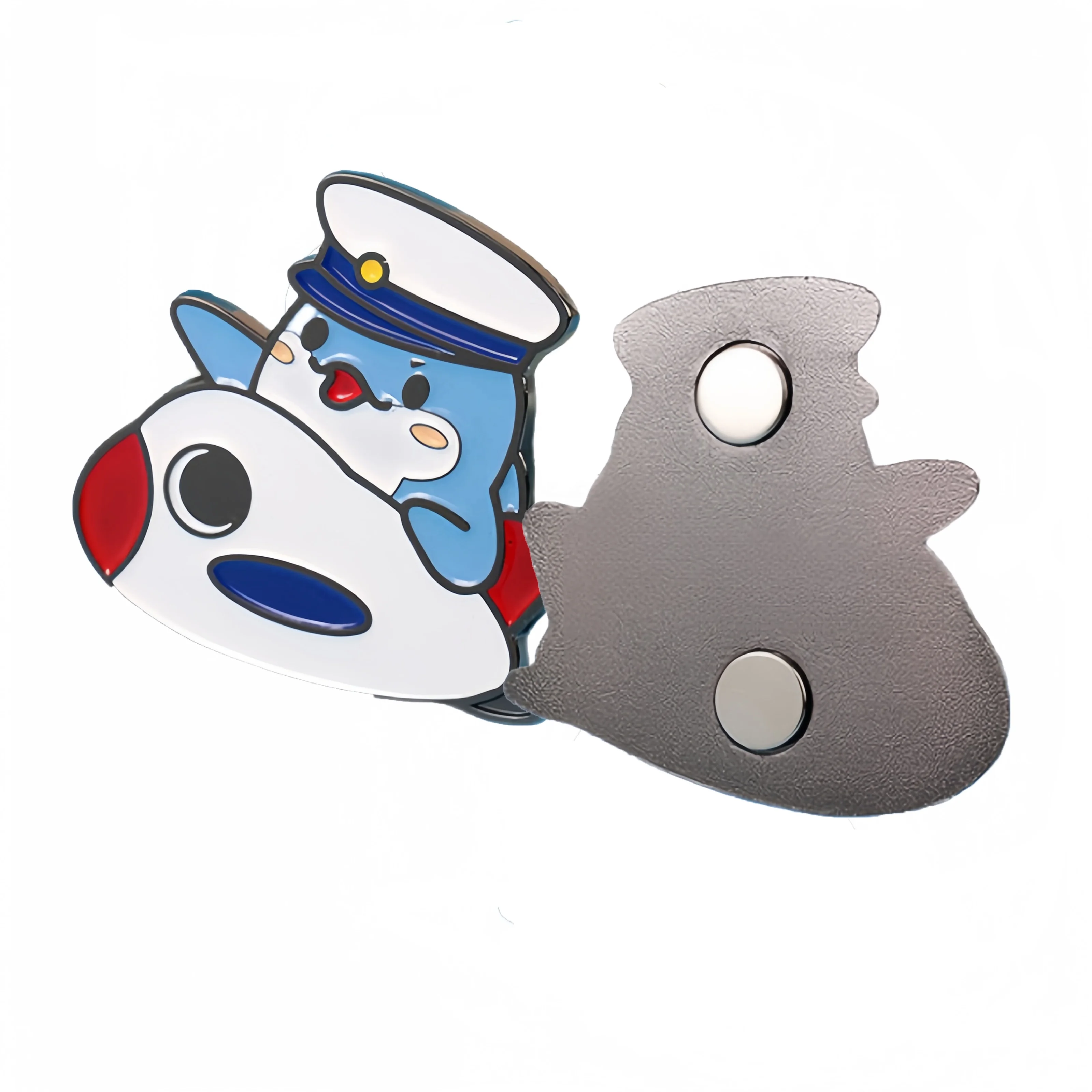 Animated Cartoon Souvenir Gifts Soft Enamel Metal Fridge Magnet For Home Kitchen