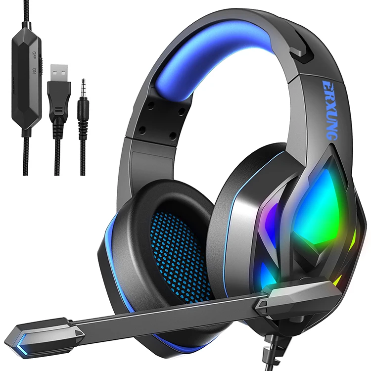 
Classic Fashion Handfree Fone Kotion Game USB Headset with Microphone 