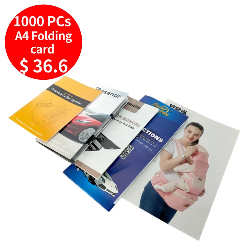 digital offset spot uv cheap jewelry product catalog A3 A4 A5 flyer poster trifold brochure printing service