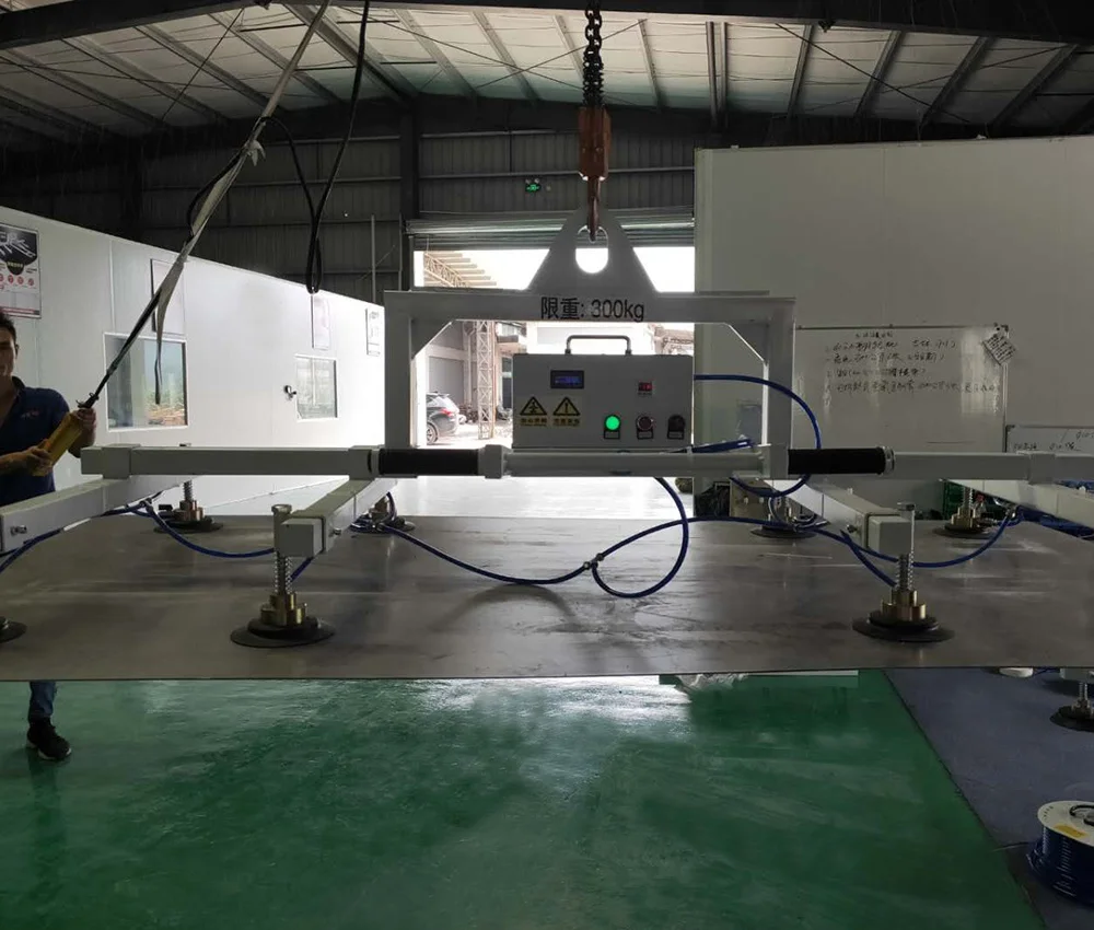 vacuum suction lifter crane laser cutting feeding lifting equipment sheet metal electric vacuum lifter