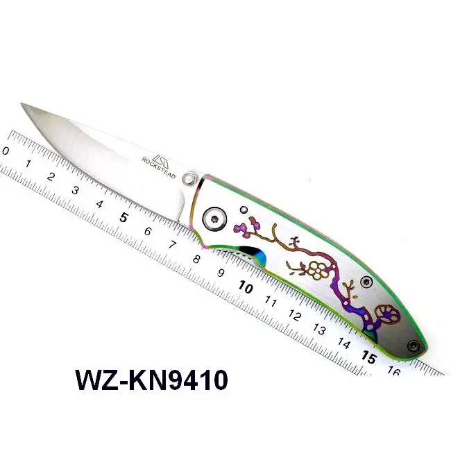 high quality stainless steel survival use pocket outdoor folding knife g10