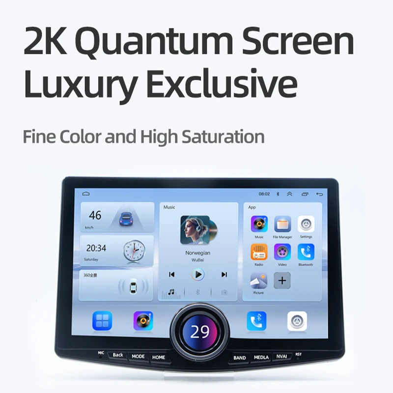 11.8 inch car radio android auto electronics auto android 2+32G 4+64G android car accessories car