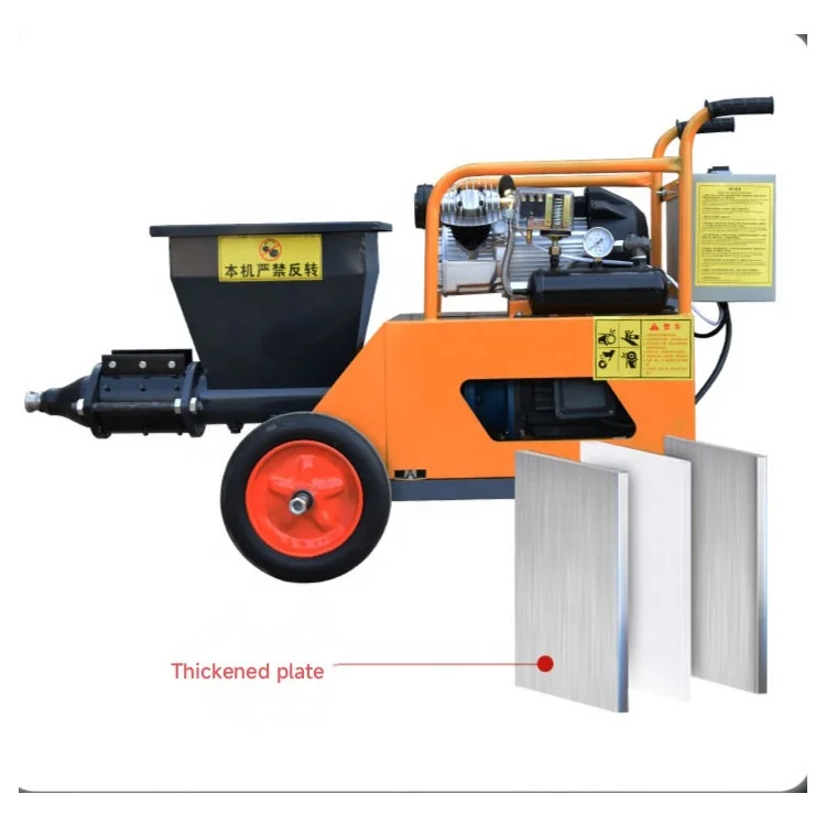 New type Wall Cement mortar plaster pump/ spraying laminating machine