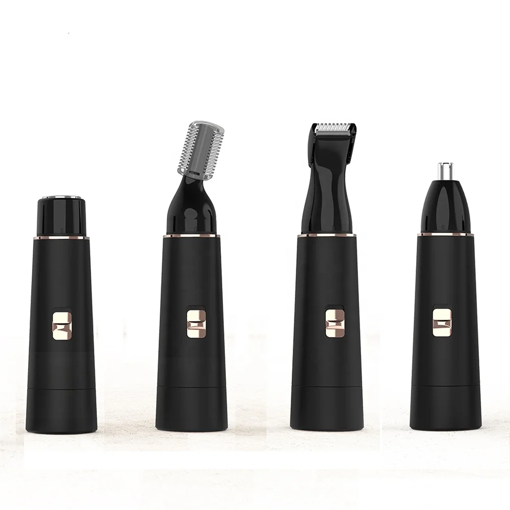 
4 in 1 Electric Lady Shaver Hair Remover for Face Body Bikini Hair Removal Epilator for Women 