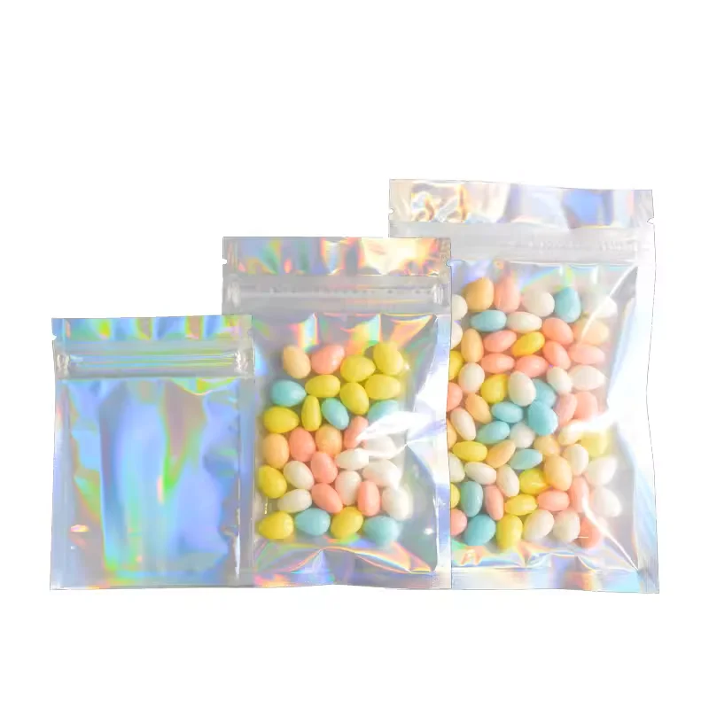 Resealable Laminated Plastic Stand Up Food Pouches Packaging Custom Laser Printed Ziplock Poly Stand Pouch Bag For Dry Fruit