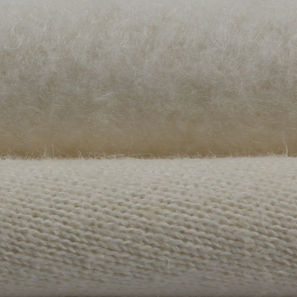 
Green hoodie winter sport suit organic hemp cotton fleece fabric hemp fleece 