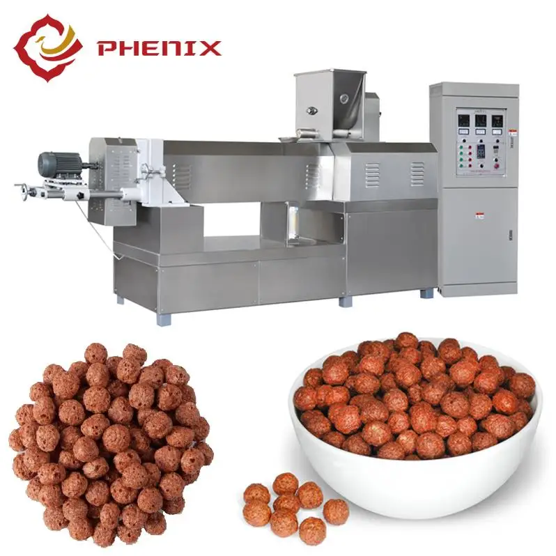 Phenix Puffed Corn Making Machine Snack Food Puffed Corn Rice Machine Small Inflating Bulge Food Extruder