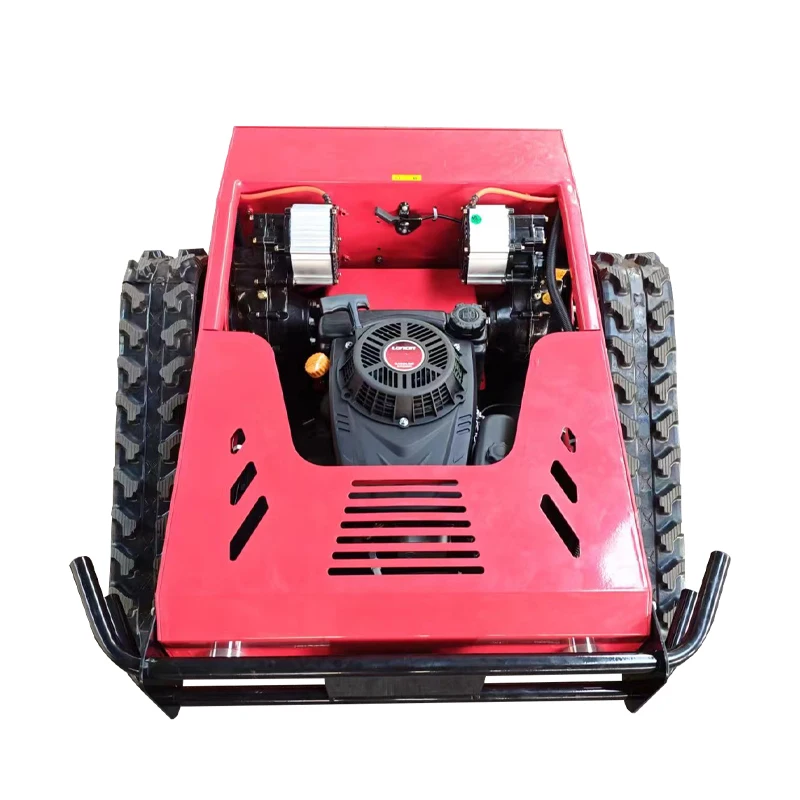 Self-Propelled Intelligent Remote Control Lawnmower Agricultural Gasoline Electric Crawler Grass Robotic Lawn Mower