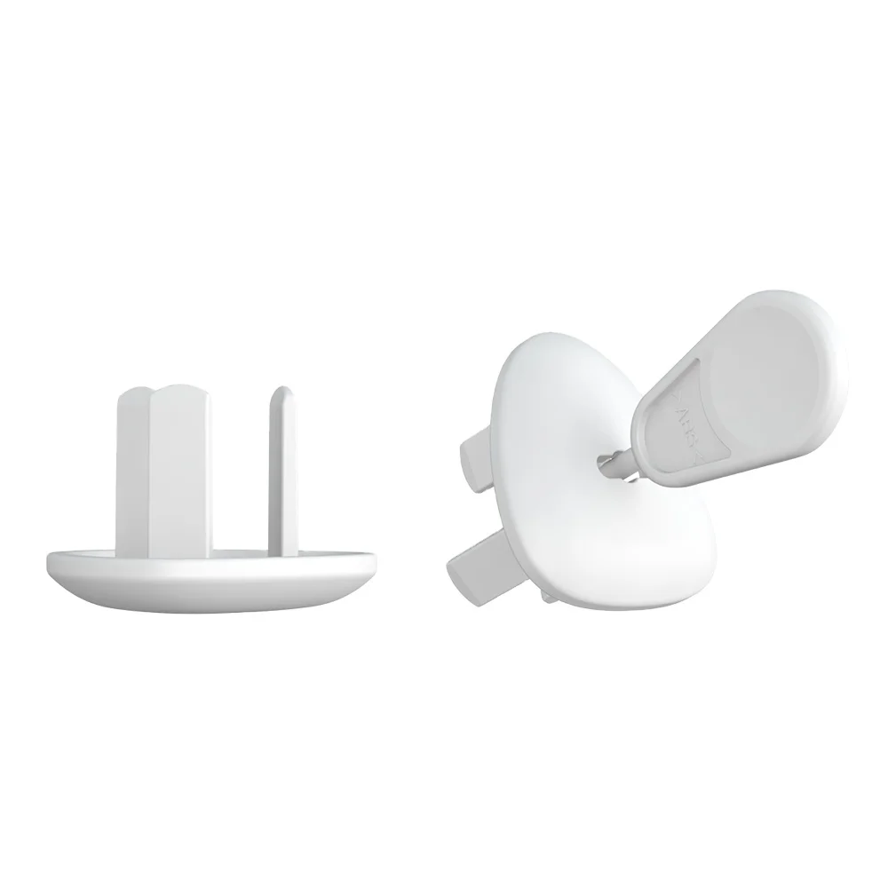 Baby Proof Electric Outlet Cover Baby Safety Lock Plug Socket Cover  With 3 Outlet Power Strip
