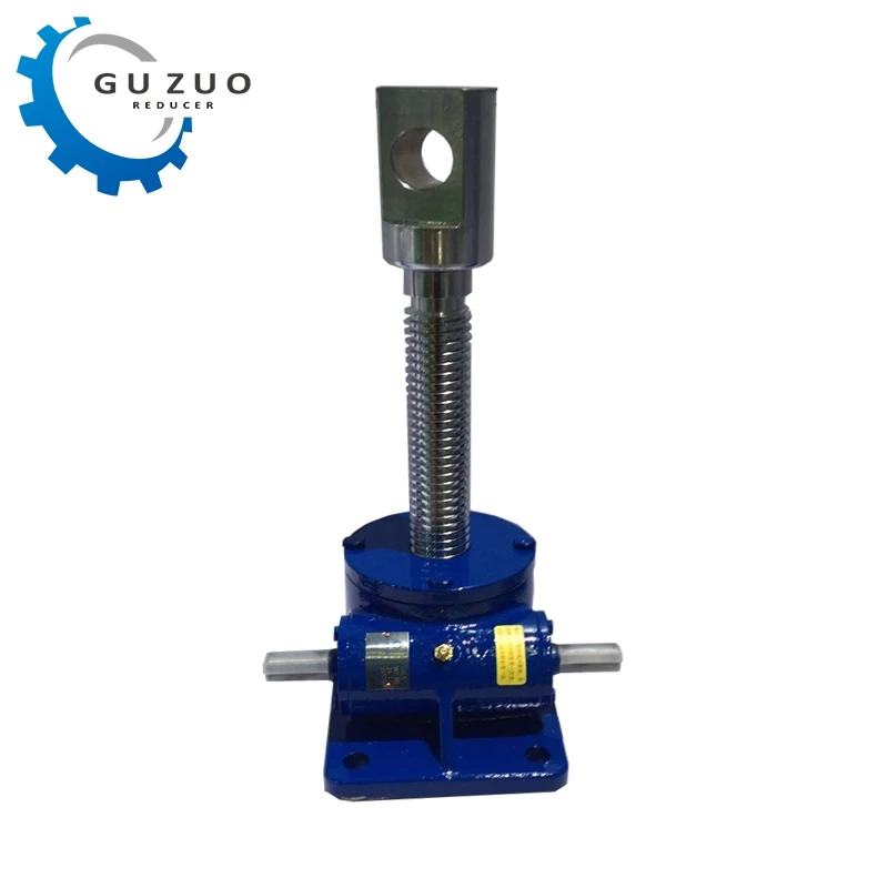 Guzuo Hot Sale SWLB2.5T Design Motorized Ball lifting Worm Gear Industrial Screw Jacks For  Low Speed Situation With 6:1