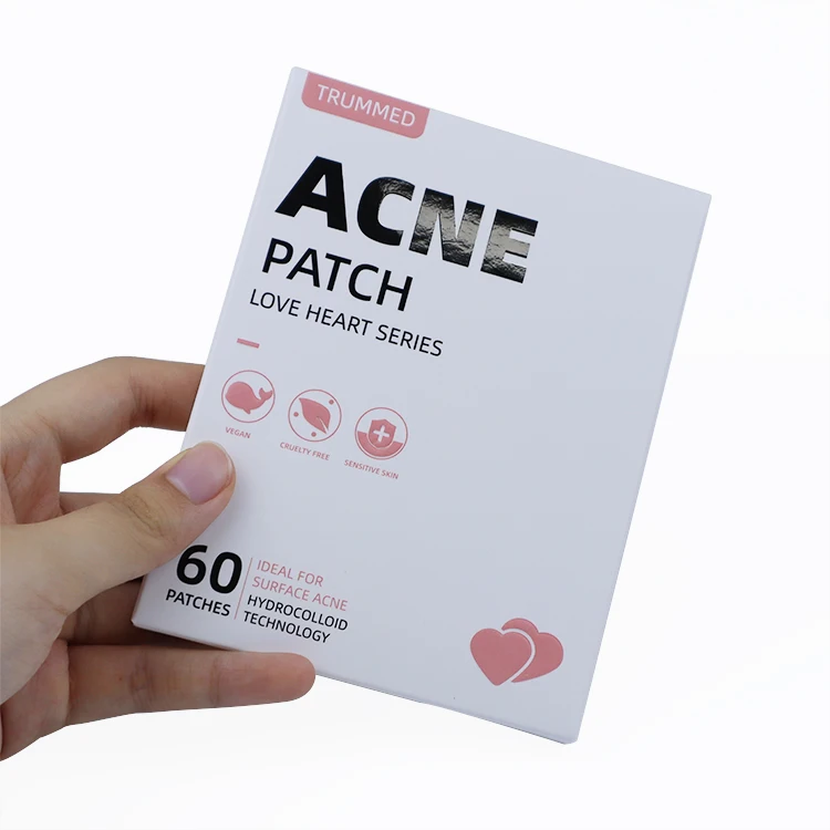 Trummed Heart Shape Amazon Best Selling Acne Pimple Patch Cute Hydrocolloid master Patch