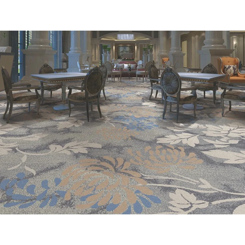 Haima carpet classical wall to wall carpet luxury hotel decoration lobby hall axminster carpet