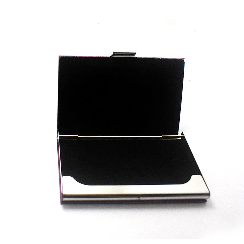 credit card nfc business bank card stainless steel case metal business card box Custom Logo