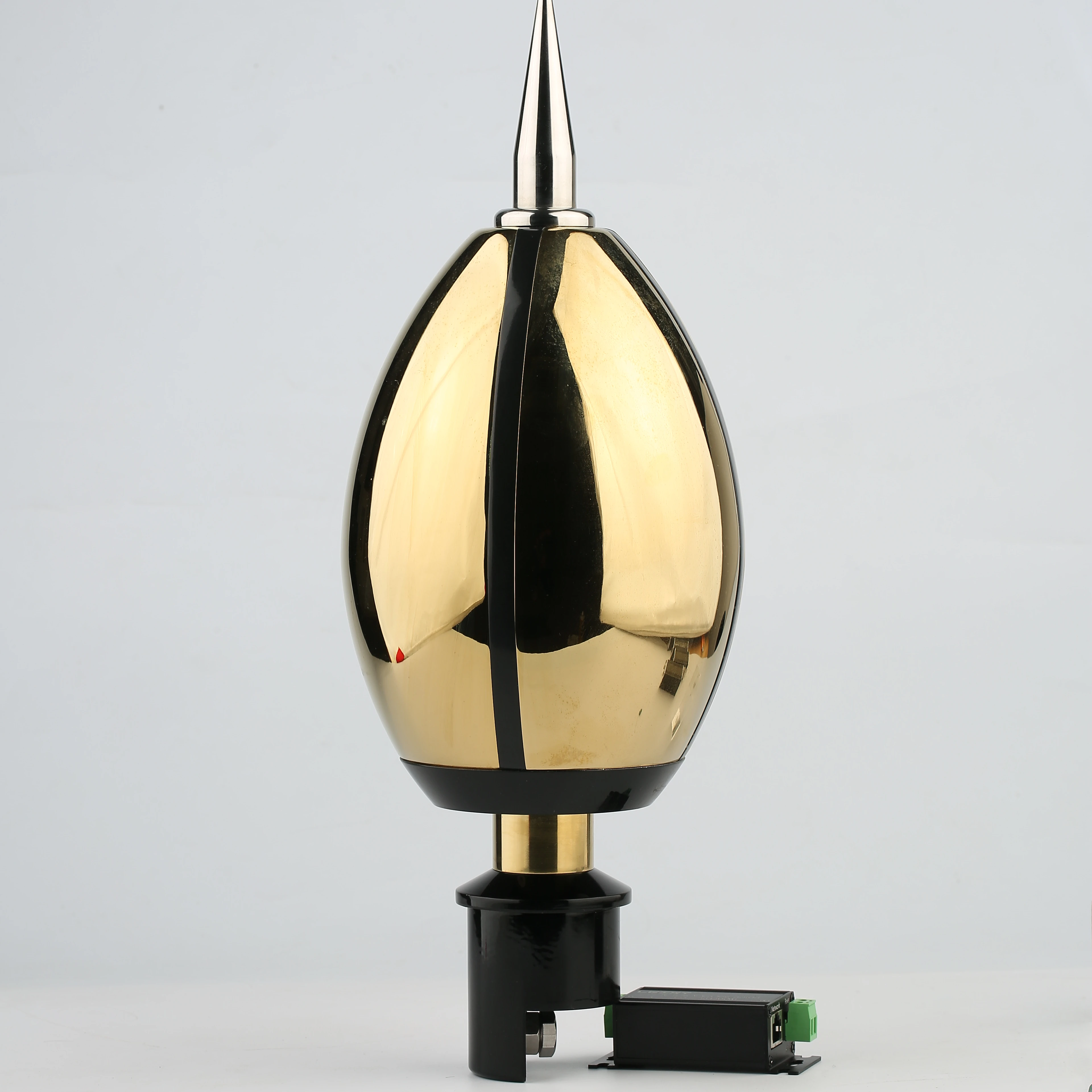 lightning rod with base copper rod lightning arrester 12 kv porcelain