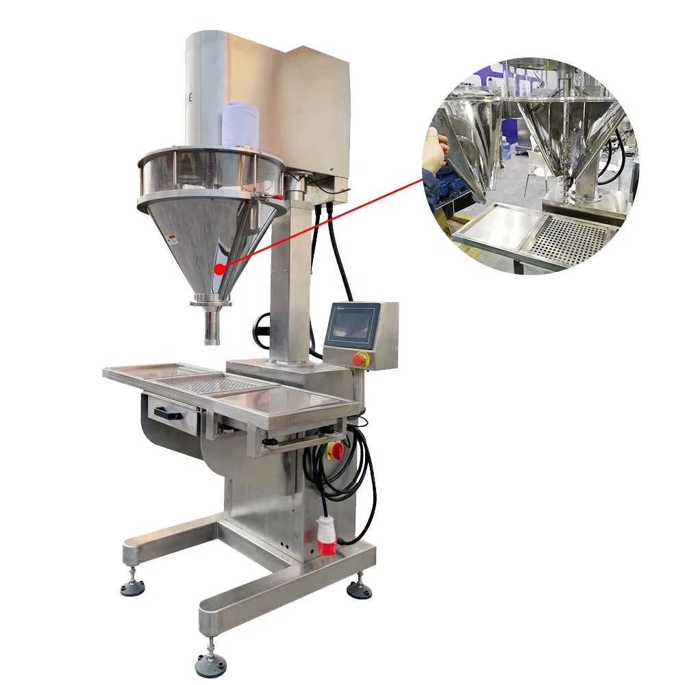 Best Sell Semi Powder Filling Machine / Auger Filler and Weigher /  Micro Dosing With Screw Conveyor