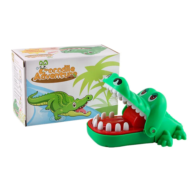 Wholesale children play a prank toy parent-child interaction new strange crocodile bite finger toys