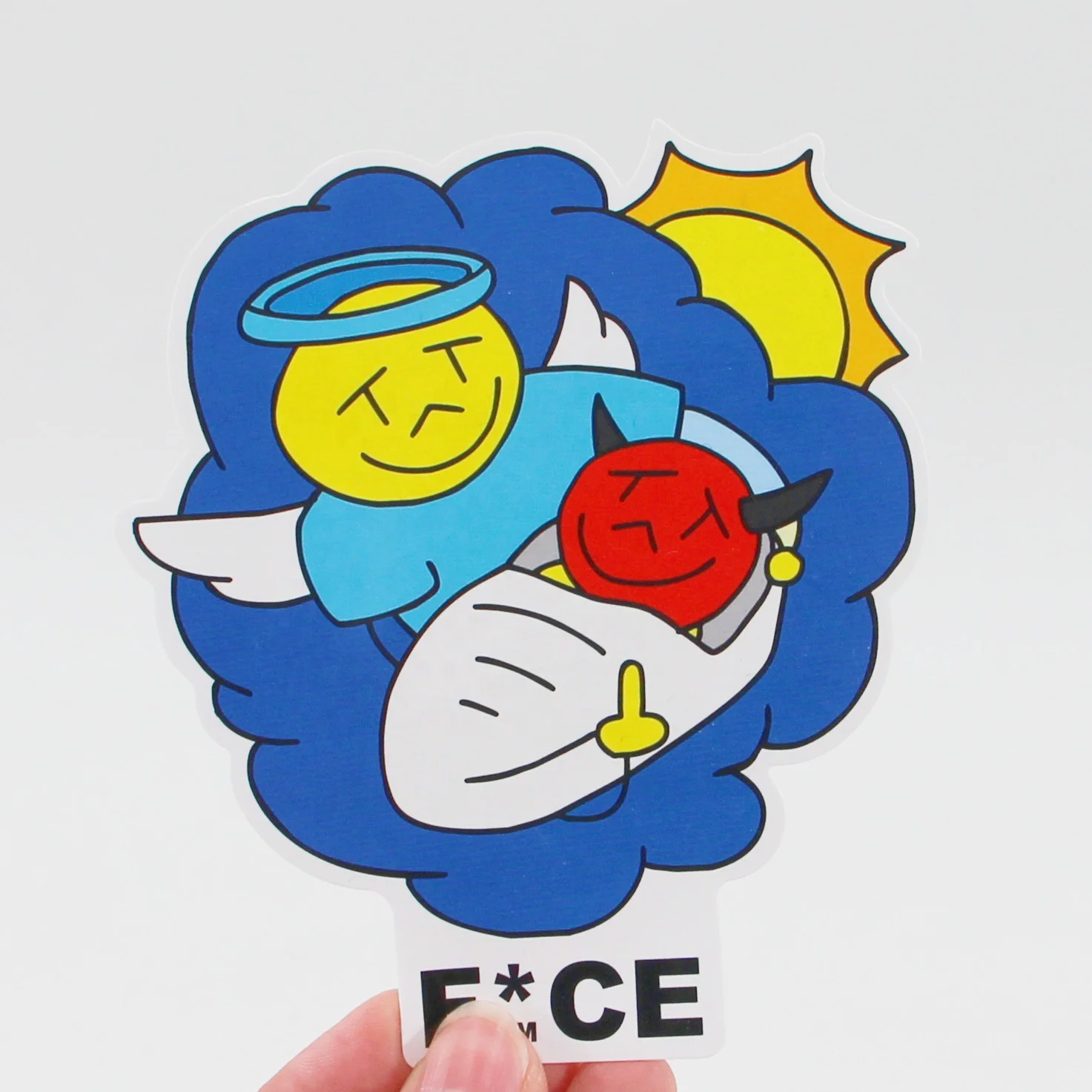 Customize Stickers Cartoon Logo Stickers for Suitcase Waterproof Graffiti Logo Labels Die Cut Label Stickers