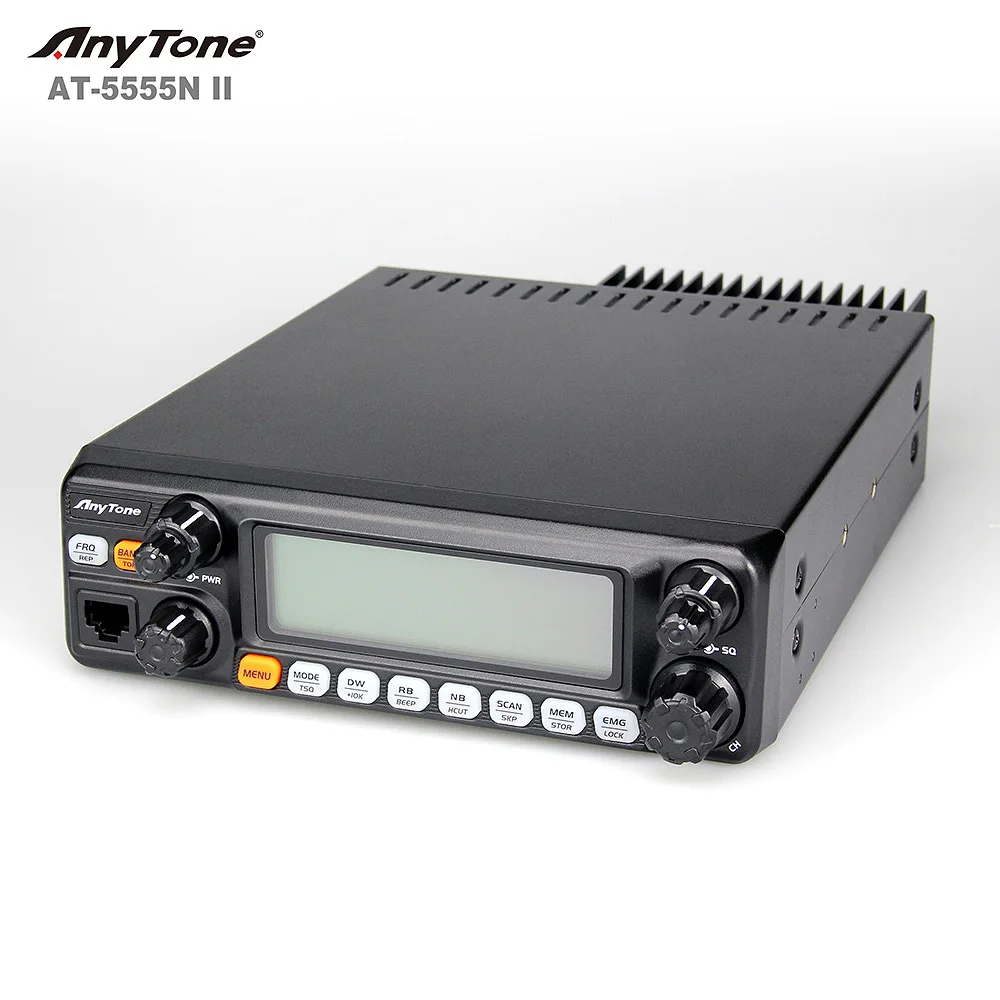 AnyTone AT-5555N II AM/FM/USB/LSB Mode CB 10Meter Radio Programmable High Power Walkie Talkie
