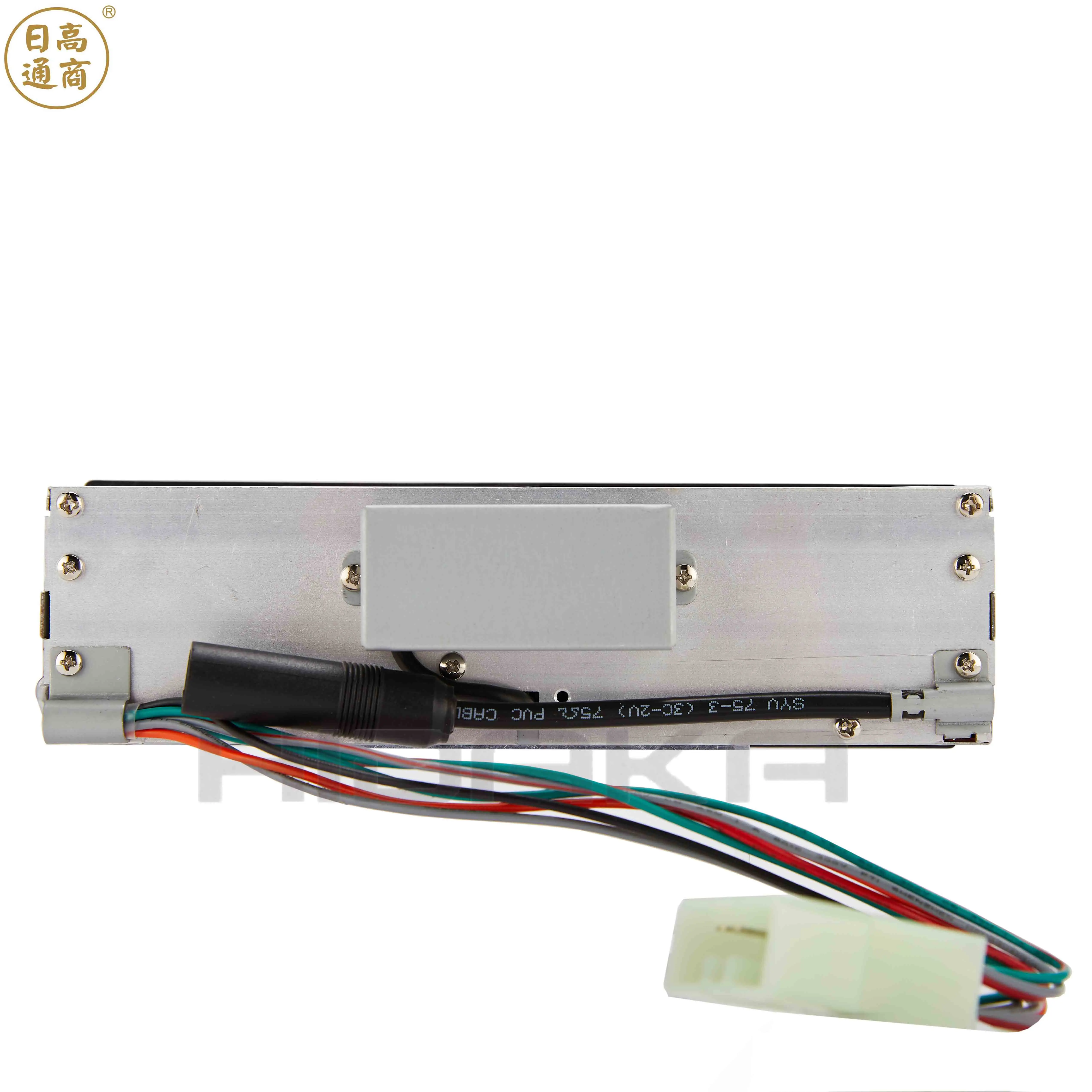 HIDAKA  M202 12V 24V heavy machine Radio with Bluetooth USB charge 0.5A AUX for Hitachi Takeuchi Komatsu excavator Car radio