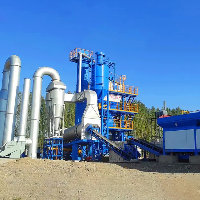 80TPH Stationary Batch Mix Asphalt Plant On Sale