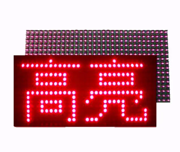 Programmable Display Panel P10 32*16 Led Module Single Red