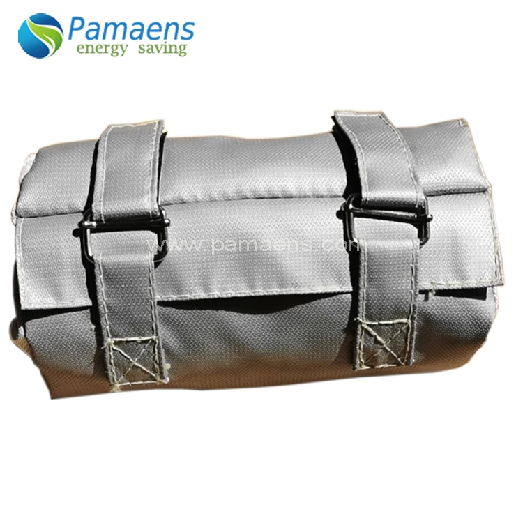 Professional designed removable pipe thermal insulation jacket& covers with long life time