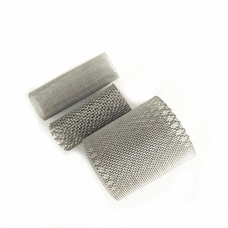 50 100 150 200 300 Micron Stainless Steel Woven Wire Mesh Filter Cylinder Tube
