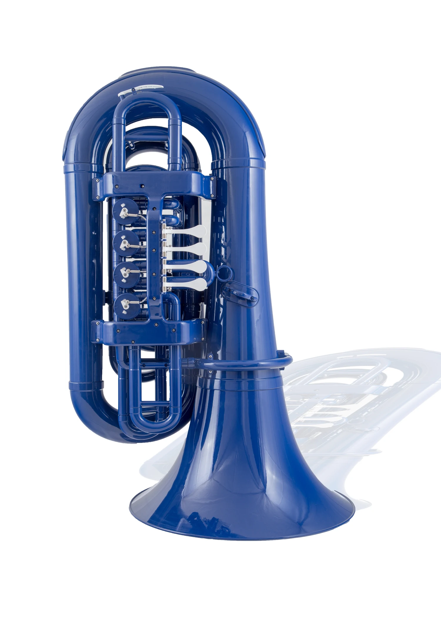 Abs Plastic Marching Tuba 4 Piston Valve Tuba for Sale(TU230P)