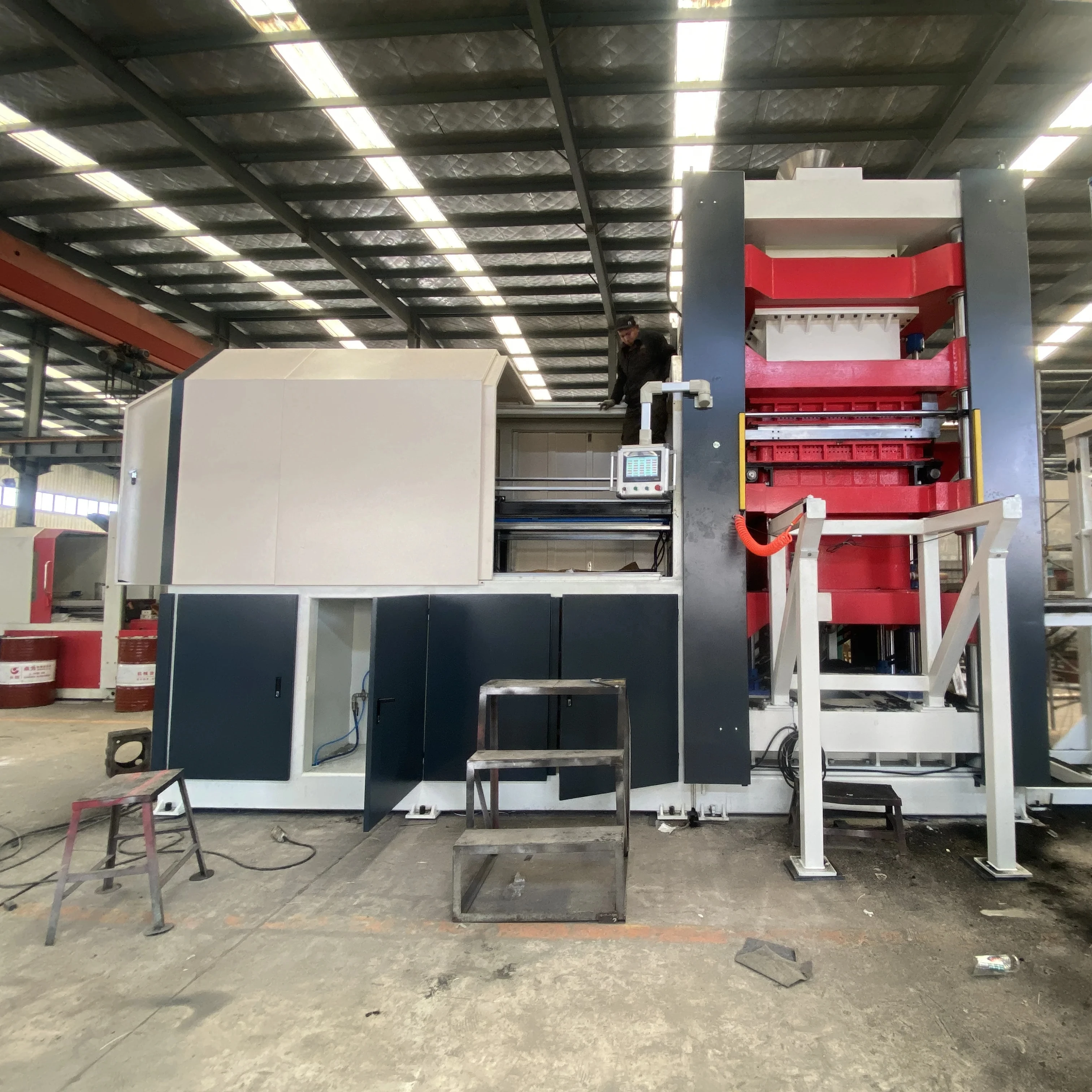 High pressure casting  flaskless sand molding machine