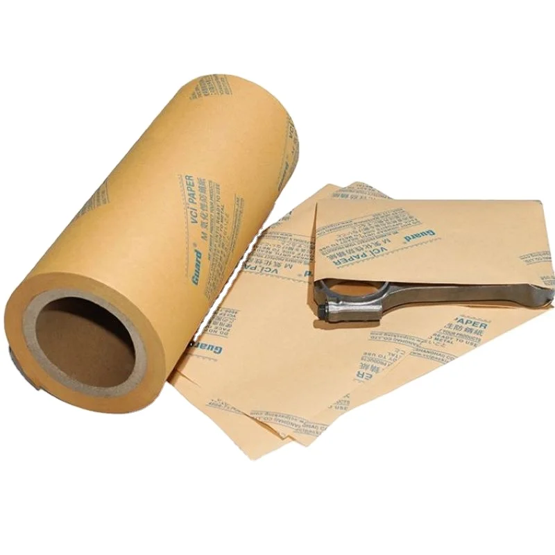 Antirust VCI wrapping paper for ferrous metal used for packing piston piston ring piston pin anti corrosion rustproof paper wrap